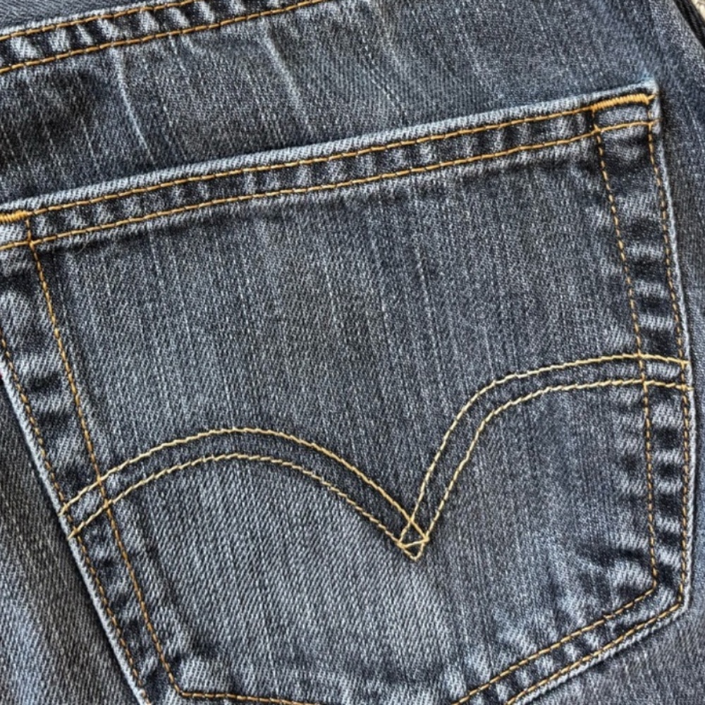 B Sides Lasso Levi's Dark Gray Denim Jeans VINTAGE BLACK Barrel - Picture 4 of 6